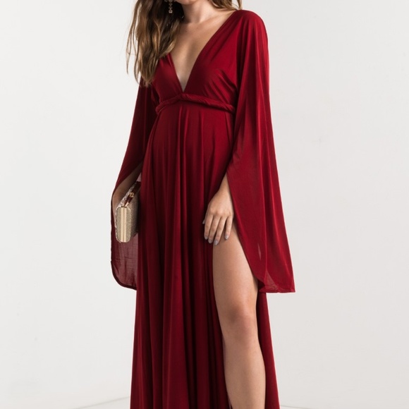 🆕 Red Goddess Gown -NEW ❤️ - Picture 6 of 11